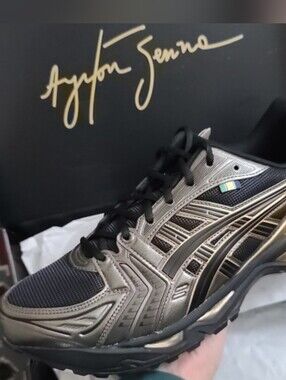ASICS X AYRTON SENNA KAYANO 14   Black and Gold